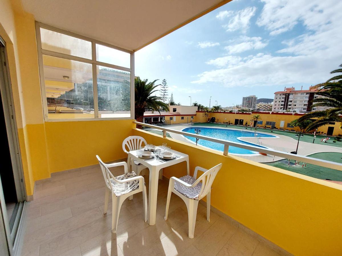 Sunny Cozy Nice Apartment Loscristianos Wifi,Pool Лос-Крістіанос Екстер'єр фото